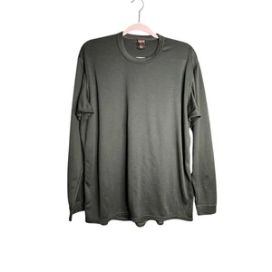 Patagonia USA Vintage Capilene Baselayer dunkelgrün Langarmshirt Gr. L C30 - Bild 1 von 10