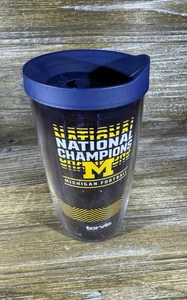 Tervis University Of Michigan Football 2023 National Champions 16oz Cup Tumbler - Picture 1 of 4