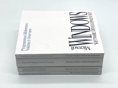 Microsoft Windows Software Developmet Kit Volume 1-4 Manuals Foto 1 de 3