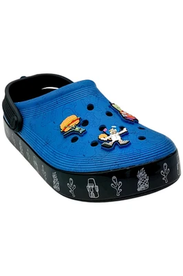 Черные сабо Crocs Kid's Boy SpongeBob SquarePants Off Court - Изображение 1 из 3