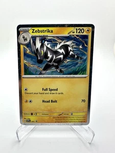 Pokemon Destined Rivals Zebstrika Black Star Promo 201 NM - Picture 1 of 2