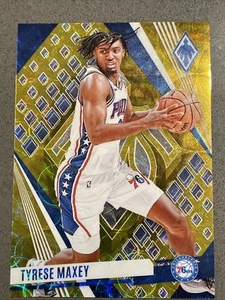 2023-24 Panini Phoenix Tyrese Maxey Oro 10/10 Fin de Línea 76ers #114 - Imagen 1 de 3