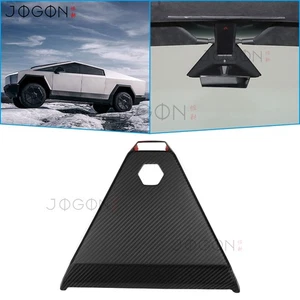 Cubierta de lámpara de advertencia de techo interior de carbono mate para Tesla Cybertruck 2024 25+ - Imagen 1 de 14