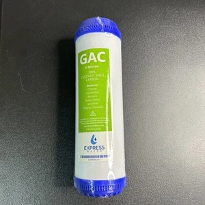 Granular Activated Carbon Water Filter Replacement – 10 inch – 5 Micron GAC - Picture 1 of 5