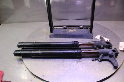 08-09 SUZUKI GSXR600 FRONT FORKS SHOCK SUSPENSION SET PAIR Straight Foto 1 de 4