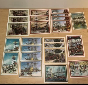 Lote de 23 tarjetas y sobres navideños invierno - Imagen 1 de 4