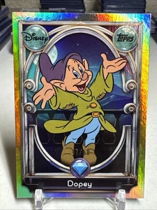 2025 Topps Disney Wonder Tier 2 Dopey Gold /50 - Picture 1 of 2