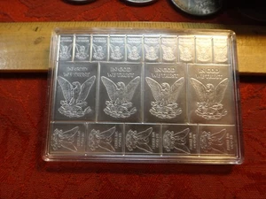 Sunshine Minting SMI 2 Oz .999 Silver Breakaway Eagle Bar - Made in the USA - Picture 1 of 12