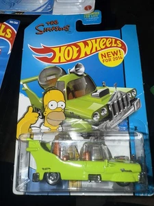 Hot Wheels The Simpsons The Homer HW City 2014 Series #BDC92 New NRFP Green 1:64 - Picture 1 of 3