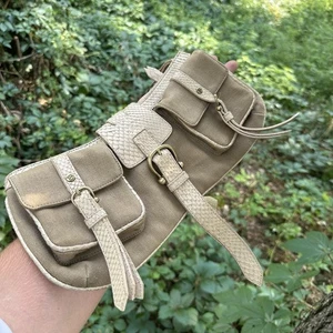 Vintage Burberry Prorsum Snake Skin Shoulder Bag - Picture 1 of 18