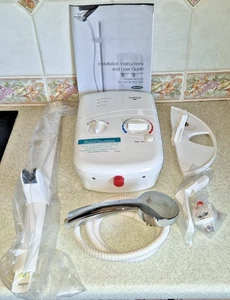 NEW BRISTAN B85 ELECTRIC SHOWER 8.5KW WITH RISER & HEAD / BRAND NEW - Picture 1 of 11