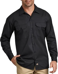 Dickies 574 Men's Long Sleeve Work Shirt - Picture 1 of 46