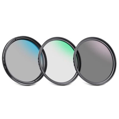 NEEWER NW SERIES AD 67mm UV/CPL/ND8 Filter Kit w/Case - Image 1 of 4
