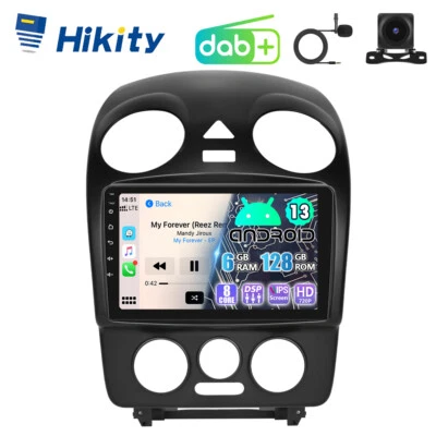 DAB+ 8Core 6+128GB Carplay Android Radio Navi WiFi RDS Kamera Für VW New Beetle - Bild 1 von 4