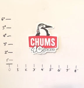 Chums Gafas de Sol Accesorios 40 Años Aniversario Penguin Limited 3.5" Adhesivo 2c - Imagen 1 de 1