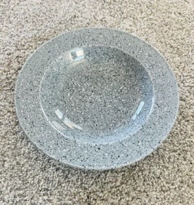 Mikasa Ultrastone Gray Rimmed Soup Cereal Pasta Salad Bowls 9.5" CU726 SET OF 3 - Picture 1 of 1