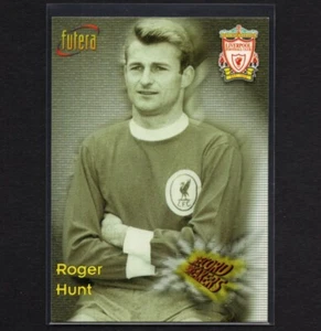 ROGER HUNT 1998 Futera Soccer Card LIVERPOOL #71 PSA - Picture 1 of 2