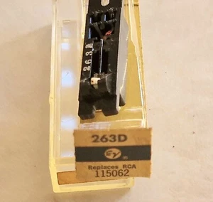 CAPSULA Y AGUJA TOCADISCOS RCA 263 D - Imagen 1 de 7