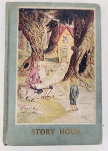 Antique 1924 Story Hour with Aunt Anna By Anna Lehman Ill by Walter Lang HC - Picture 1 of 22
