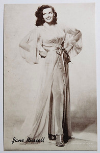 JANE RUSSELL Arcade Vending Machine Exhibit Card #17B