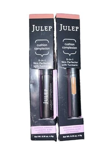 Julep Cushion Complexion 5-in-1 Skin Perfector w/Turmeric 420 Mocha 0.16 oz~ NIB - Picture 1 of 3