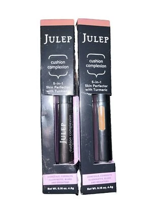 Julep Cushion Complexion 5-in-1 Skin Perfector w/Turmeric 420 Mocha 0.16 oz~ NIB - Image 1 of 3