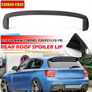 Carbon Black Rear Window Spoiler Wing For BMW F20 F21 116i M135i M140i 2012-2018 - Picture 1 of 11
