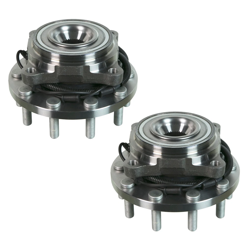 Juego de pares de 2 conjuntos de cojinetes de rueda y buje delanteros Moog para Dodge Ram 4500 5500 Foto 1 de 1