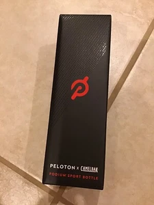 PELOTON x CAMELBAK PODIUM SPORT Water BOTTLE 24oz Gray And Black New - Picture 1 of 2