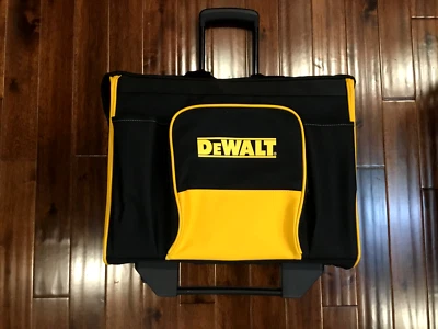 Nueva bolsa de herramientas de alta resistencia grande lista para el sitio Dewalt con mango telescópico Foto 1 de 4