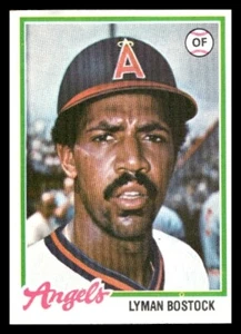 1978 Topps #655 Lyman Bostock California Angels Baseball card - Picture 1 of 2