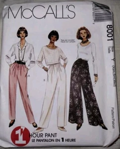 McCall's Sewing Pattern 8001 Size XS-S-M ***Uncut & Factory Folded - Picture 1 of 3