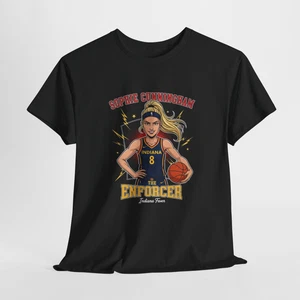 Sophie Cunningham Enforcer Unisex Tee, Basketball Fan Gift, Sports Shirt, - Picture 1 of 6