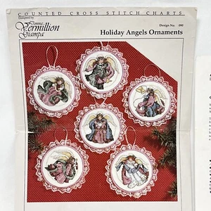 Kreuzstichkarte Urlaub Engel Ornamente Donna Vermillion Giampa 090 - Bild 1 von 8