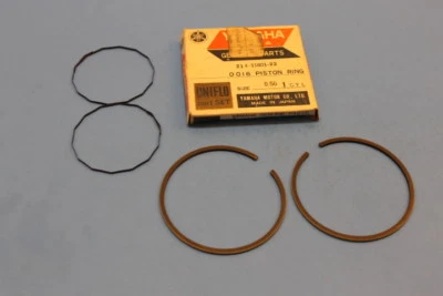 Nuevo de Lote Antiguo Yamaha 1968-1970 DT1 DT1-MX Juego de Anillos de Pistón 214-11601-22-00  Foto 1 de 4