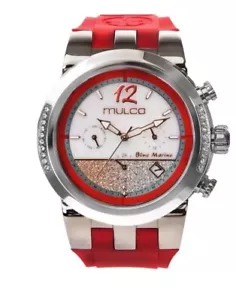 Mulco Blue Marine Infinity rote Uhr - Bild 1 von 6