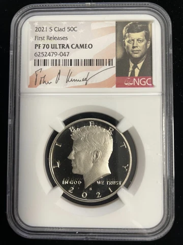 2021 S Clad 50C First Releases NGC PF70 UC Cover