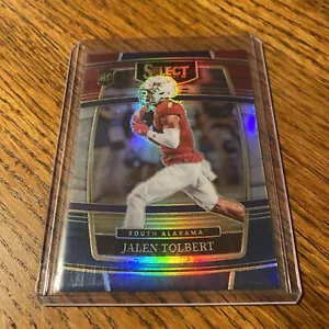 2022 Panini Select Draft Picks Concourse Tri-Color Prizm #14 Jalen Tolbert /199 - Picture 1 of 3
