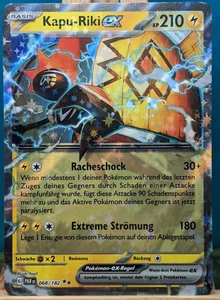 POKEMON - Paradoxrift - Kapu-Riki EX - 068/182 - alemán - Imagen 1 de 1