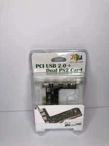 PCI USB 2.0 Dual Ps2 Card New - Afbeelding 1 van 3