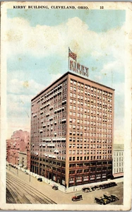 Kirby Building Cleveland Ohio Vtg cars  Post Card   PC328 - Picture 1 of 2
