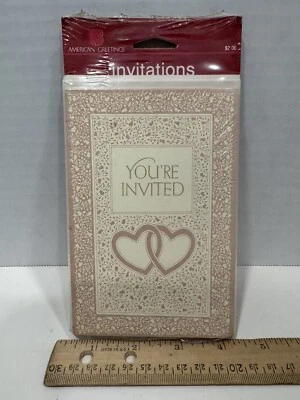 Invitaciones de fiesta American Greetings vintage, nuevas Foto 1 de 4
