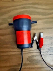 12V Oil Extractor TransferPump Fuel Engine Oil Extractor TransferPump + D4 - Picture 1 of 5