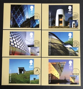 GB 2006 PHQ POSTCARD SET - MODERN ARCHITECTURE No 288. FRONT SPECIAL FDI Pmks - Picture 1 of 4