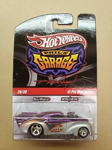 Hot Wheels Phil's Garage '41 Pro Mod Willys (#20/39, Purple/Silver, RR5SP) - Picture 1 of 2