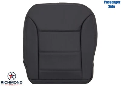 2011-2012 Mercedes Benz R350 350 -Passenger Side Bottom Leather Seat Cover Black - Image 1 of 4