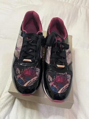 Ted Baker Floral Phressya 2 Zapatillas Mujer Talla US10/EUR 41.Ligeramente Usadas Foto 1 de 4