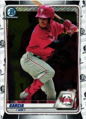 2020 Bowman #BCP-126 Luis Garcia Chrome Prospects - Image 1 of 2