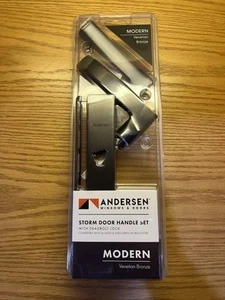 Andersen Modern Venetian Bronze Storm Door Handle 3000/4000 Series EZ 92889 - Picture 1 of 3