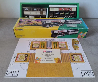 CORGI N° 27801 " THE SHOWMANS RANGE " LEYLAND DOGEM TRUCK & CARAVAN SET - Photo 1/3